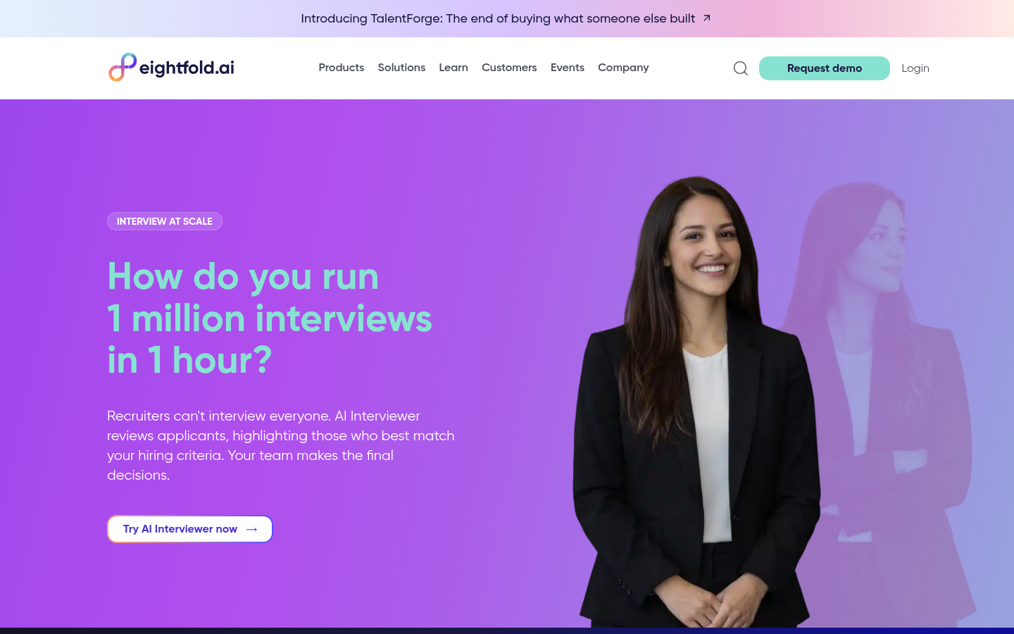 Eightfold AI talent intelligence platform