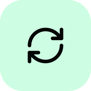 Feedback loop icon