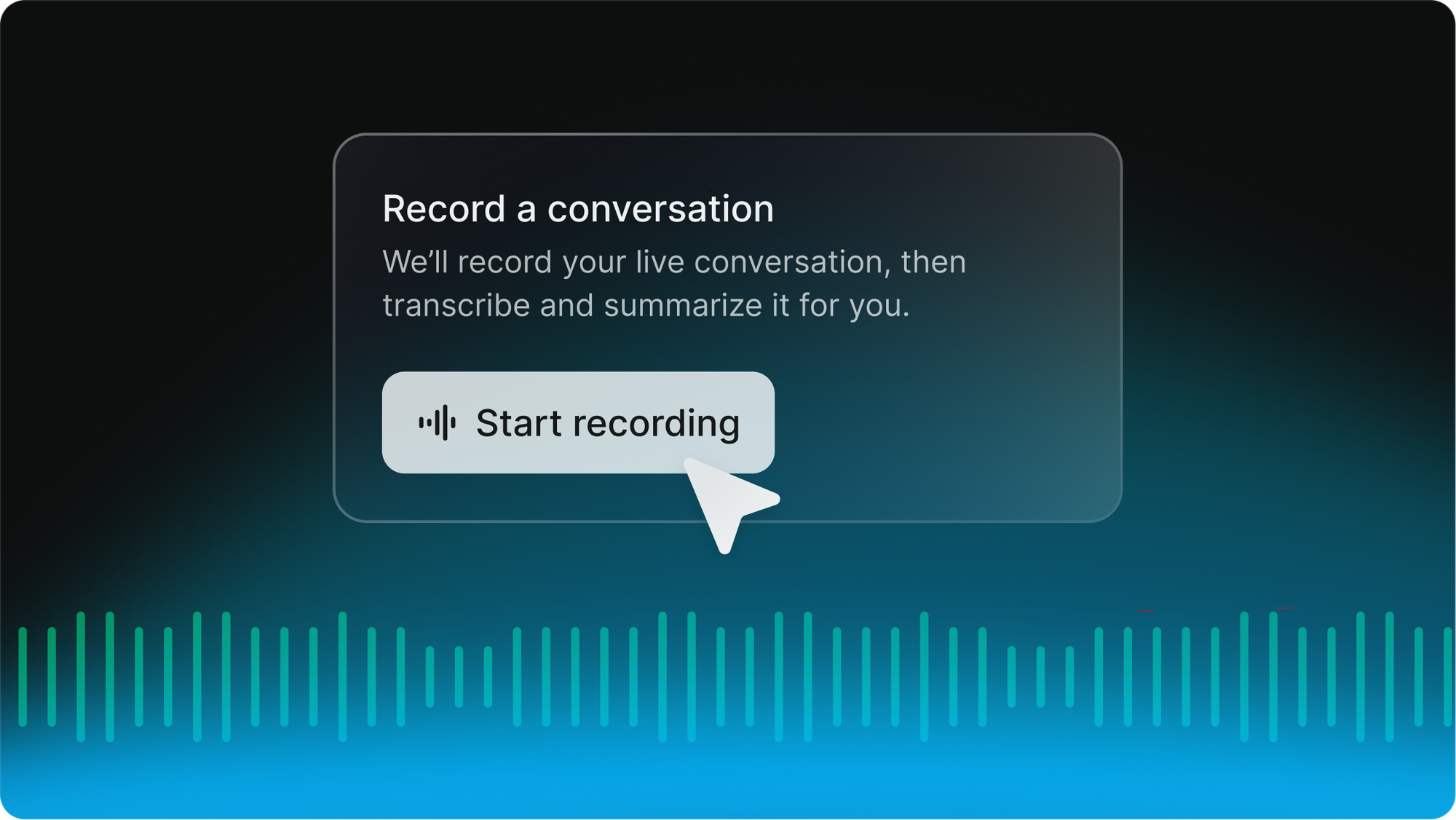 Record, transcribe, and format in-person conversations with Metaview.