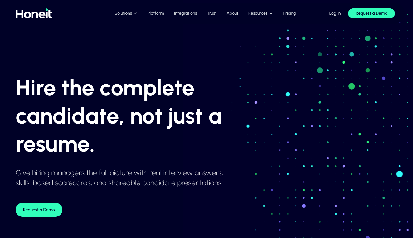 Honeit homepage