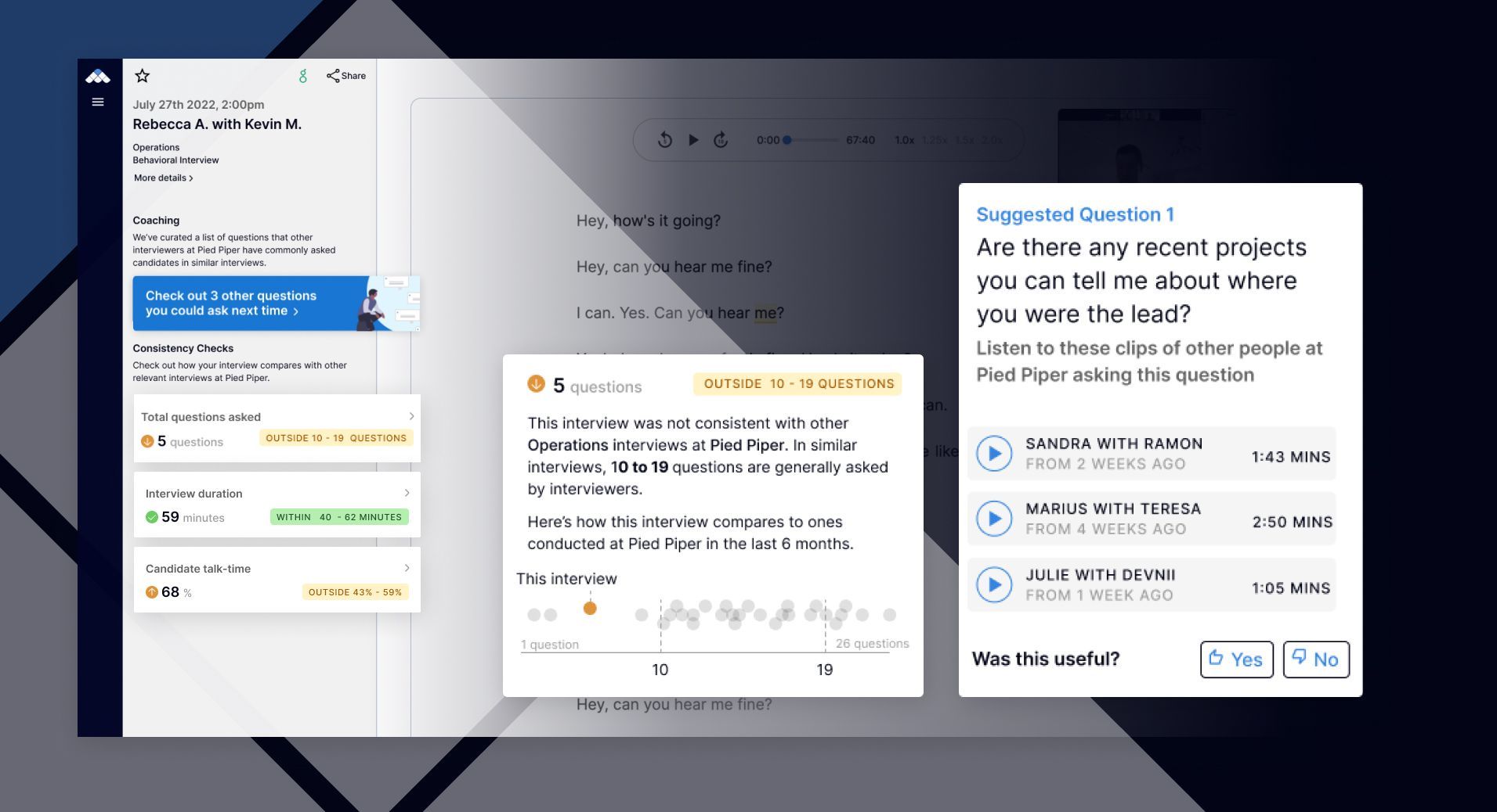 How we’re improving consistency and quality for every interviewer