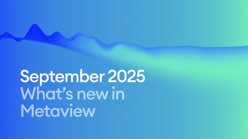 September 2025 update: All in on AI Sourcing