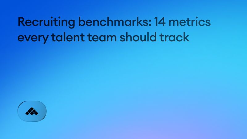 Recruiting benchmarks: 14 metrics every talent team should track