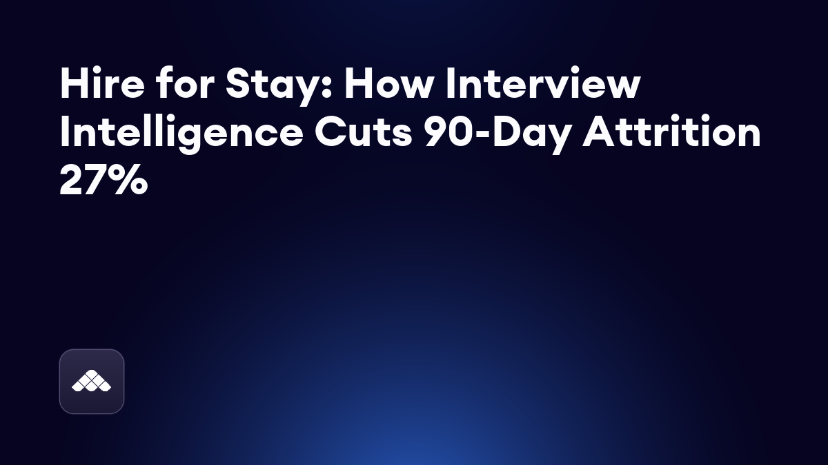 Recruitment and retention strategies: why most retention problems are hiring problems