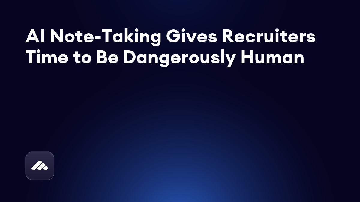Why being human is still an edge in hiring: Mike Moriarty on the Arsenal Pulse playbook