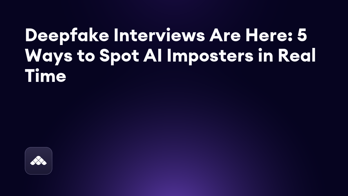 Fighting the rise of fake candidates: Siadhal Magos on the AI-avatar arms race in hiring