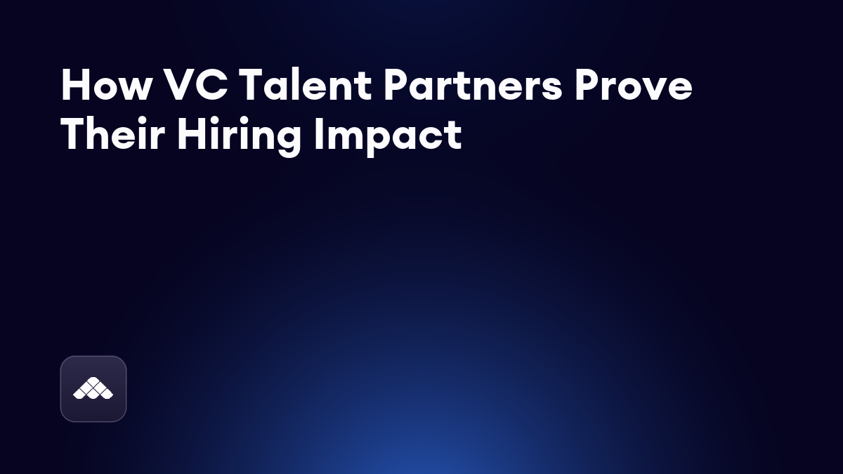 Talent Partner 2.0: VCs don't want advice, they want hires