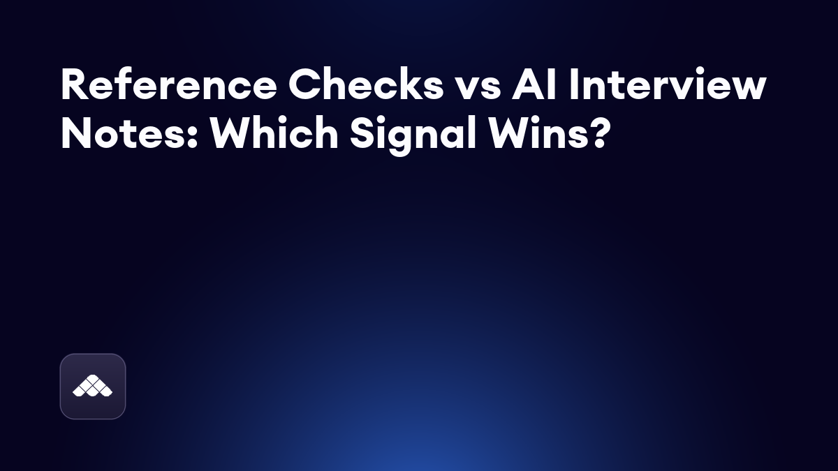 References, the highest signal in hiring: Nolan Church on the front-door / back-door system