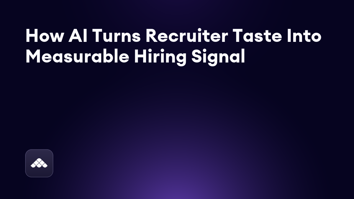 Taste is the moat in recruiting: Scott Bianco on what AI cannot automate