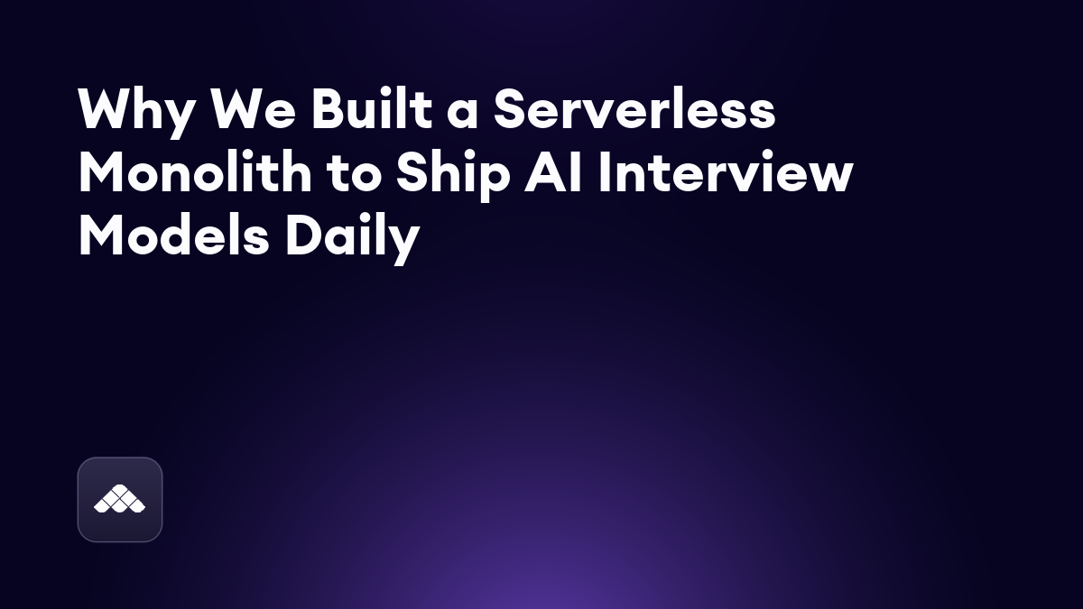 The Serverless Monolith