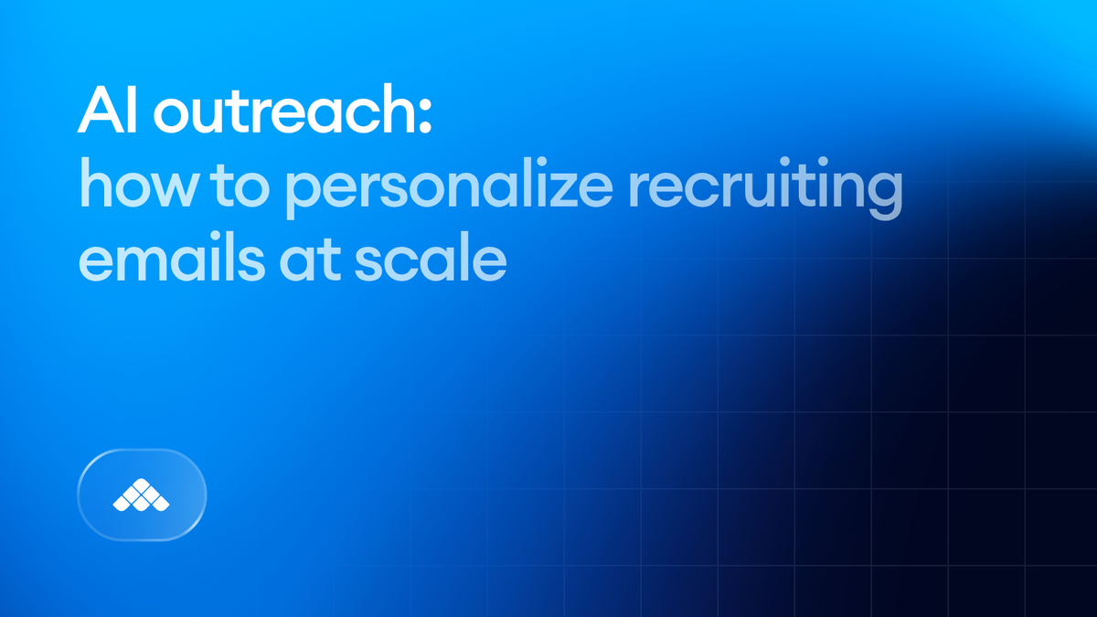 AI outreach: How to personalize recruiting emails at scale