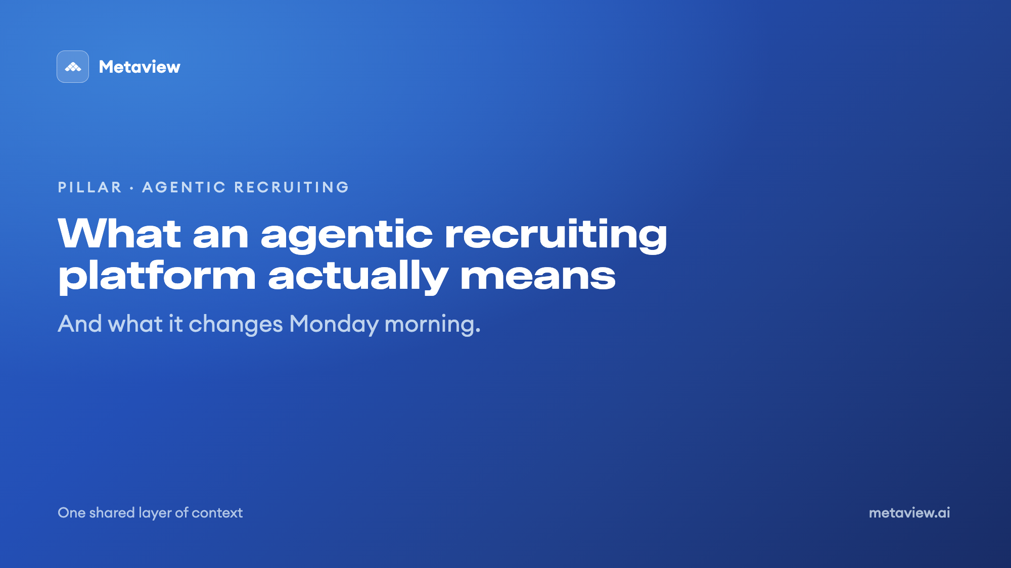 What an agentic recruiting platform actually means (and what it changes Monday morning)
