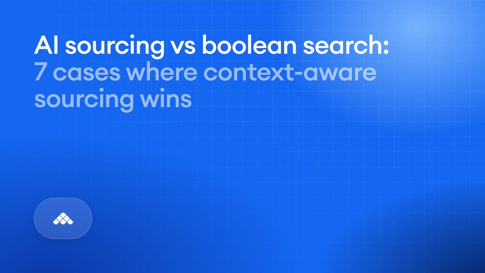 AI sourcing vs Boolean search: what changes, and what nobody has measured
