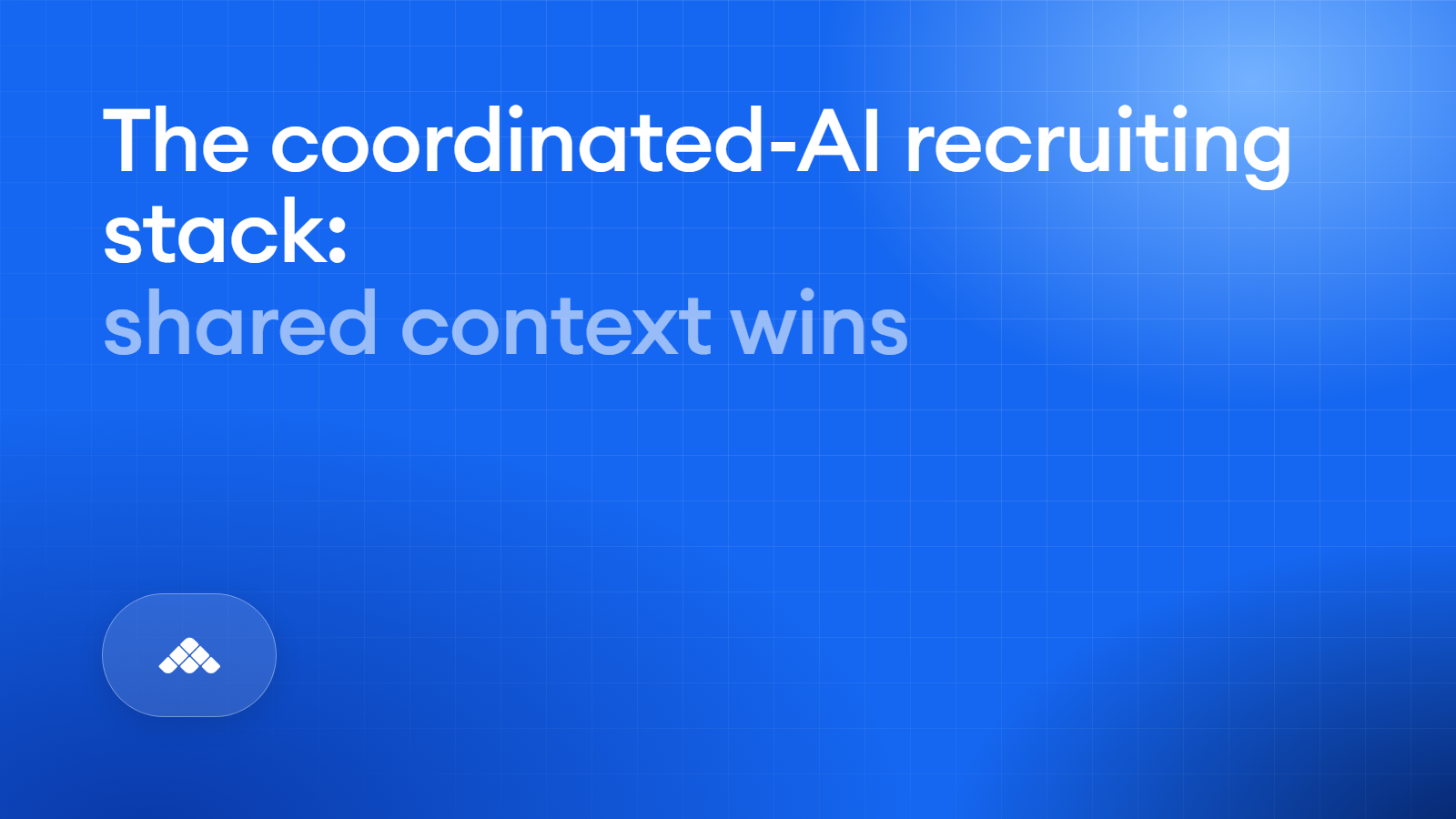 The coordinated AI recruiting stack: which part of it you can measure