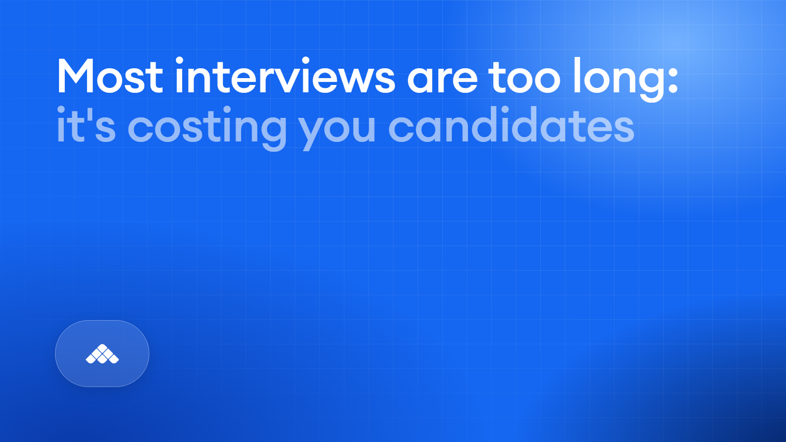 More than half of interviews run over. That does not mean they are too long.
