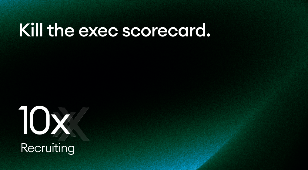 Kill the exec scorecard. Use AI notes to capture 'wiring' instead