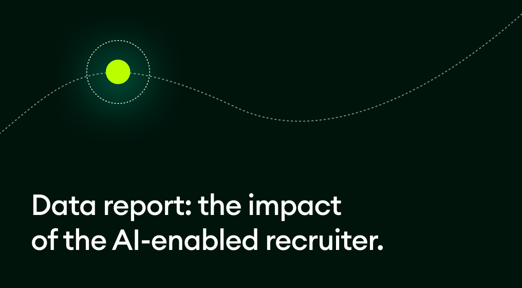 Data report: The impact of the AI-enabled recruiter