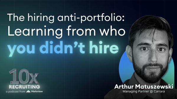 Arthur Matuszewski on the cost of playing it safe in hiring