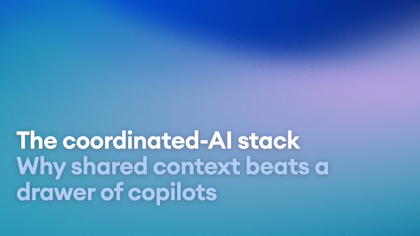 The coordinated-AI recruiting stack: why shared context beats a drawer of copilots