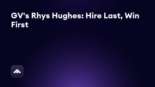 GV's Rhys Hughes on why hiring should actually be your last resort