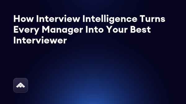Using interview intelligence to complement the human touch in hiring
