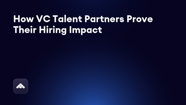 Talent Partner 2.0: VCs don't want advice, they want hires
