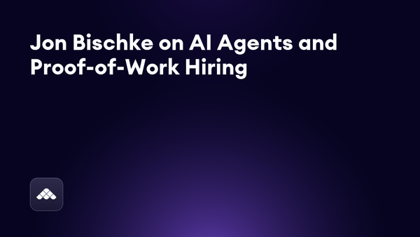 Jon Bischke on why proof of work beats the LinkedIn profile in 2026 recruiting