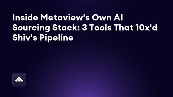 Shiv Brodie's How-I-AI playbook for sourcing, outreach, and assessment