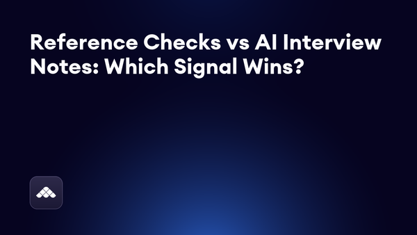 References, the highest signal in hiring: Nolan Church on the front-door / back-door system