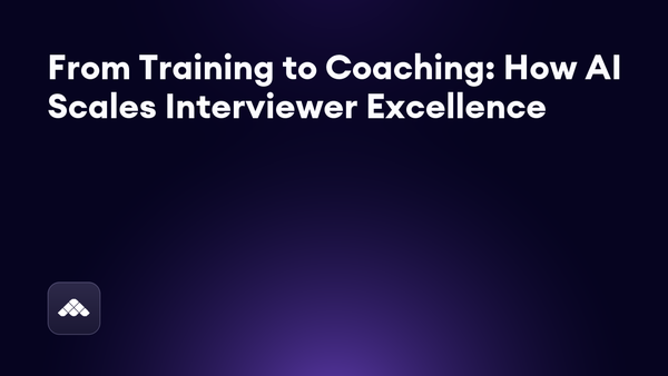 Interviewer training vs coaching: the difference that decides your hiring quality