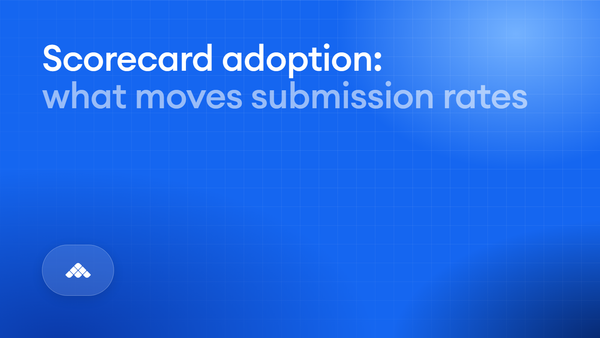AI scorecard adoption across 5.5 million conversations: what teams keep, and what moves submission
