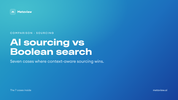 AI sourcing vs Boolean search: 7 cases where context-aware sourcing wins
