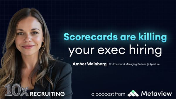 Kill the exec scorecard. Use AI notes to capture 'wiring' instead
