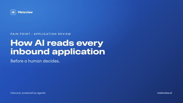 Application Review: how AI reads every inbound application before a human decides