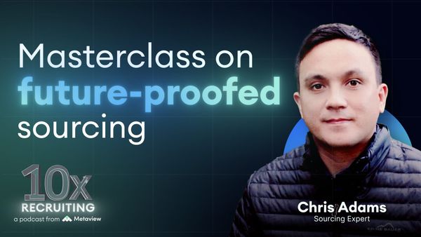 Run Chris Adams' live calibration playbook inside Metaview
