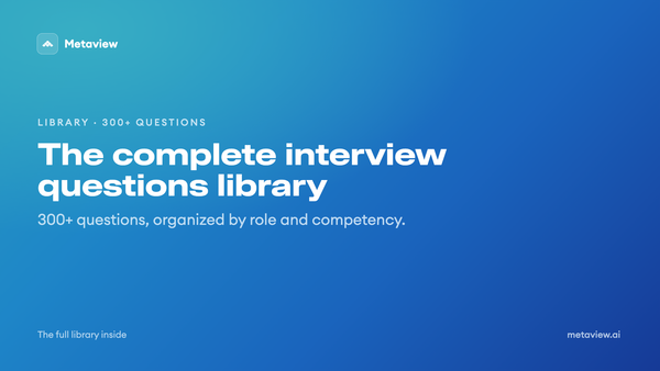 The Complete Interview Questions Library: 300+ Questions by Role and Competency