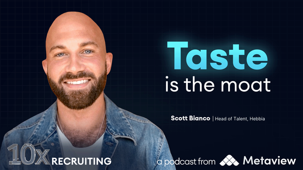 How AI turns recruiter taste into measurable hiring signal