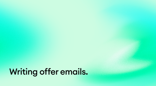 Writing Offer Emails