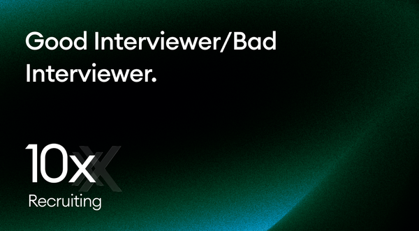 Good Interviewer/Bad Interviewer: How to be an effective interviewer