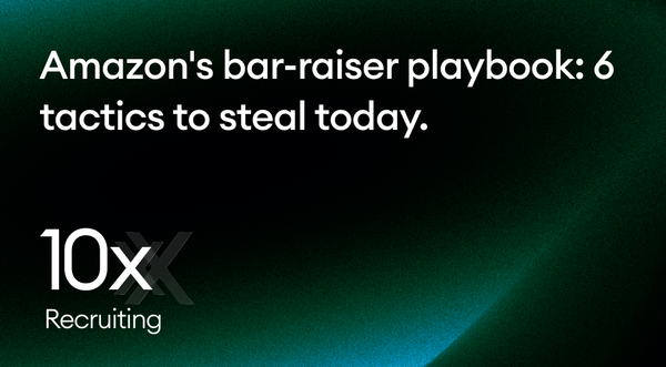 Amazon's bar-raiser playbook: 6 tactics to steal today