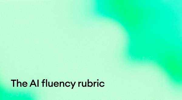 An AI fluency rubric for interviews: score the answer rather than the candidate