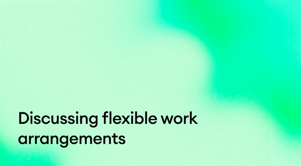Discussing Flexible Work Arrangements