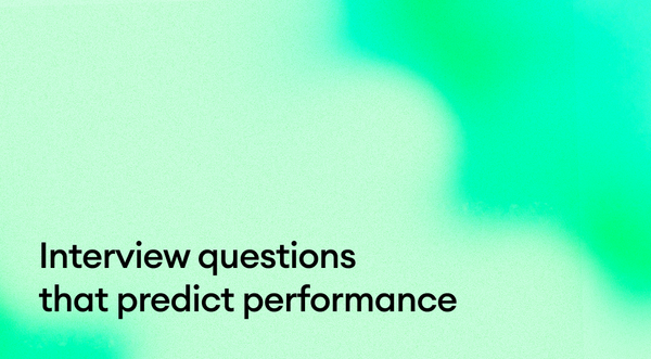 Interview questions that surface real evidence: 7 to ask, and how to score them