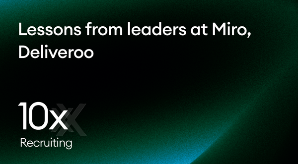 Lessons from leaders at Miro, Deliveroo, and hyperexponential
