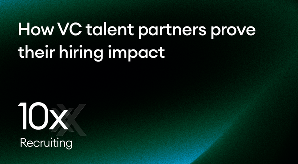 How VC talent partners prove their hiring impact