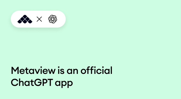 Metaview is an official ChatGPT app