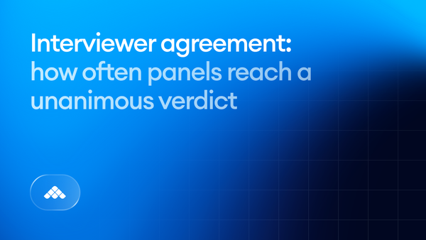 Interviewer agreement: how often panels reach a unanimous verdict
