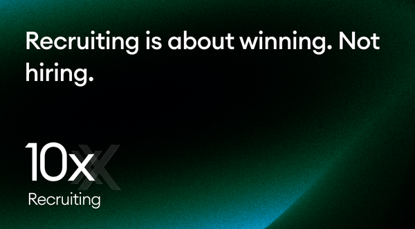 Recruiting is about winning. Not hiring.