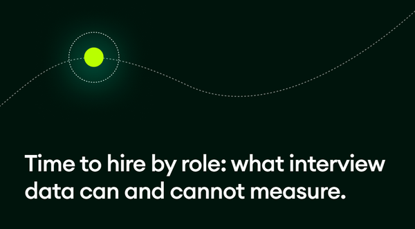 Time to hire by role: what interview data can and cannot measure.