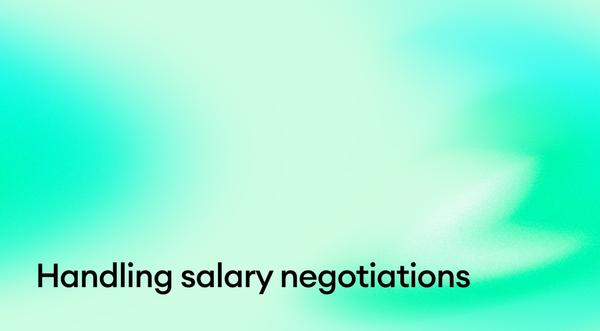 Handling Salary Negotiations